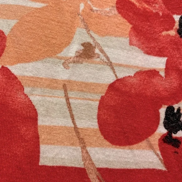 Lane Bryant maxi floral skirt jersey knit, women’s plus size 18/20 - Picture 3 of 4